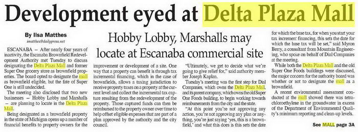 Delta Plaza Mall - 2018 Article (newer photo)